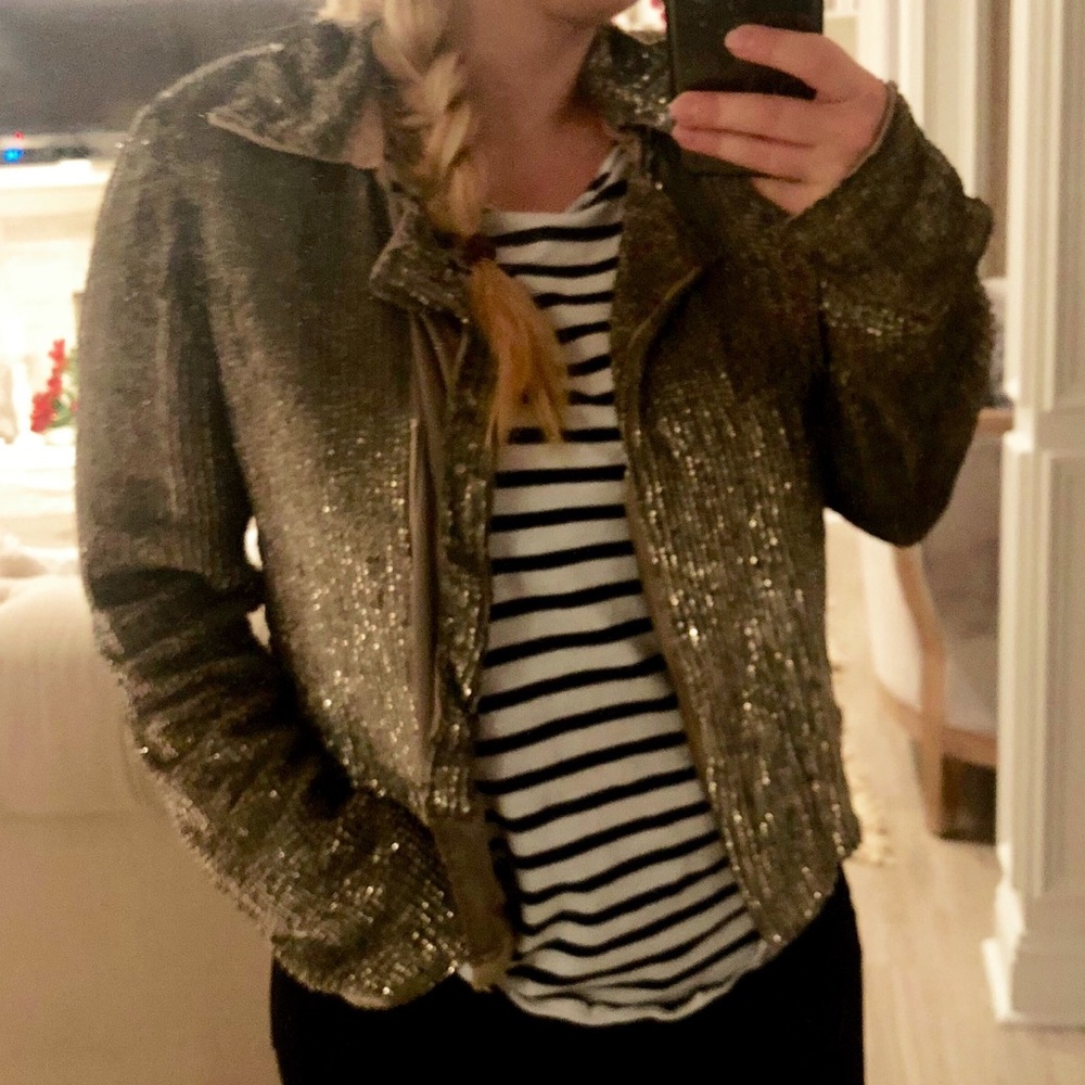 Guess Sequined Jacket - image 4
